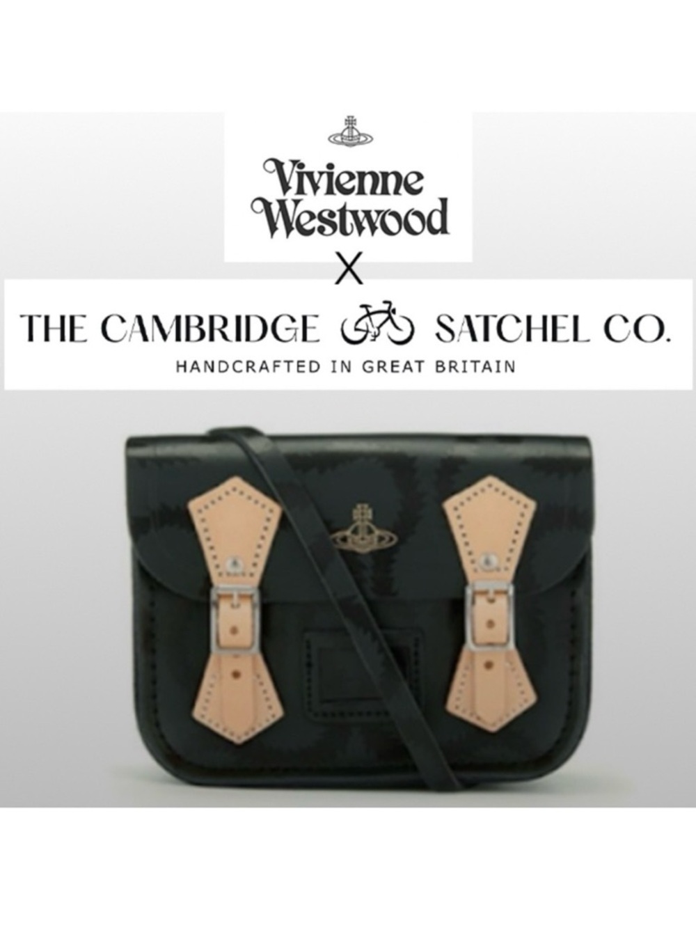 The Cambridge Satchel Company x Vivienne Westwood Tiny Satchel in Squiggle Print